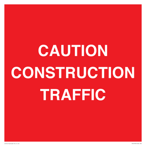 PR12793: CAUTION CONSTRUCTION TRAFFIC