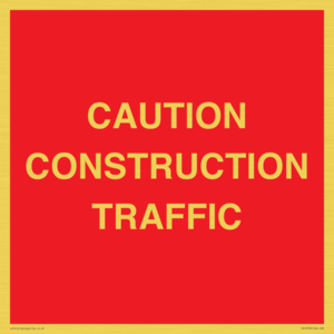 PR12793: CAUTION CONSTRUCTION TRAFFIC