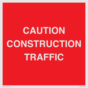 PR12793: CAUTION CONSTRUCTION TRAFFIC