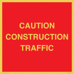 PR12793: CAUTION CONSTRUCTION TRAFFIC