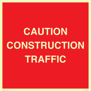PR12793: CAUTION CONSTRUCTION TRAFFIC