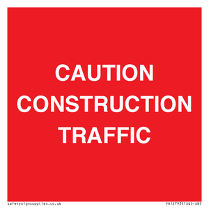 PR12793: CAUTION CONSTRUCTION TRAFFIC