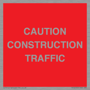 PR12793: CAUTION CONSTRUCTION TRAFFIC
