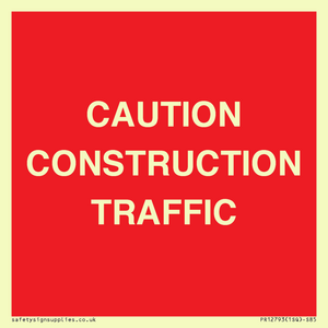 PR12793: CAUTION CONSTRUCTION TRAFFIC
