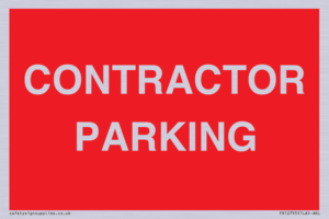 PR12795: CONTRACTOR PARKING