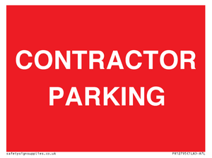 PR12795: CONTRACTOR PARKING