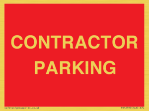 PR12795: CONTRACTOR PARKING