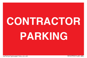 PR12795: CONTRACTOR PARKING