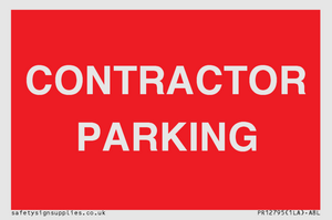 PR12795: CONTRACTOR PARKING
