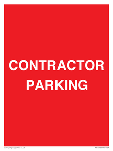 PR12795: CONTRACTOR PARKING