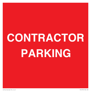 PR12795: CONTRACTOR PARKING