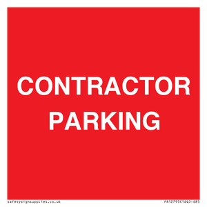 PR12795: CONTRACTOR PARKING