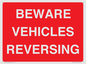 PR12797: BEWARE VEHICLES REVERSING