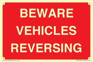 PR12797: BEWARE VEHICLES REVERSING