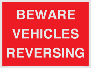 PR12797: BEWARE VEHICLES REVERSING