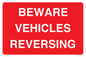 PR12797: BEWARE VEHICLES REVERSING