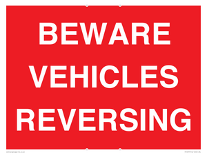 PR12797: BEWARE VEHICLES REVERSING