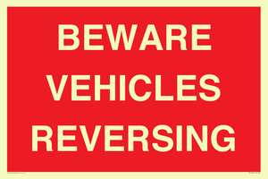 PR12797: BEWARE VEHICLES REVERSING