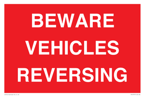PR12797: BEWARE VEHICLES REVERSING