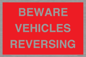 PR12797: BEWARE VEHICLES REVERSING