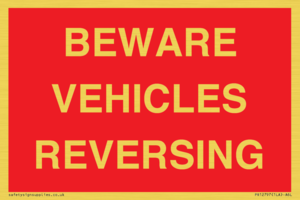 PR12797: BEWARE VEHICLES REVERSING