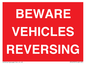 PR12797: BEWARE VEHICLES REVERSING