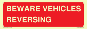 PR12797: BEWARE VEHICLES REVERSING