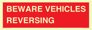 PR12797: BEWARE VEHICLES REVERSING