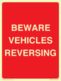 PR12797: BEWARE VEHICLES REVERSING