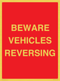 PR12797: BEWARE VEHICLES REVERSING