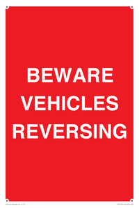 PR12797: BEWARE VEHICLES REVERSING