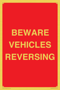 PR12797: BEWARE VEHICLES REVERSING
