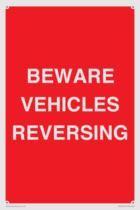 PR12797: BEWARE VEHICLES REVERSING