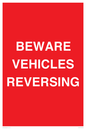 PR12797: BEWARE VEHICLES REVERSING