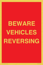 PR12797: BEWARE VEHICLES REVERSING