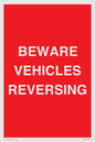 PR12797: BEWARE VEHICLES REVERSING
