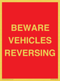 PR12797: BEWARE VEHICLES REVERSING