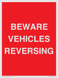 PR12797: BEWARE VEHICLES REVERSING