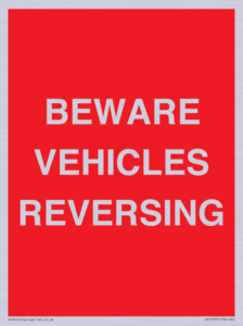 PR12797: BEWARE VEHICLES REVERSING