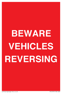 PR12797: BEWARE VEHICLES REVERSING