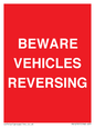 PR12797: BEWARE VEHICLES REVERSING