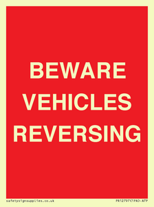 PR12797: BEWARE VEHICLES REVERSING