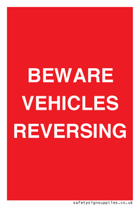 PR12797: BEWARE VEHICLES REVERSING