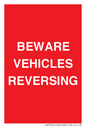 PR12797: BEWARE VEHICLES REVERSING