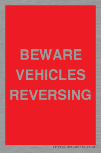 PR12797: BEWARE VEHICLES REVERSING
