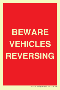 PR12797: BEWARE VEHICLES REVERSING
