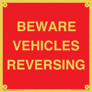 PR12797: BEWARE VEHICLES REVERSING