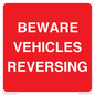 PR12797: BEWARE VEHICLES REVERSING