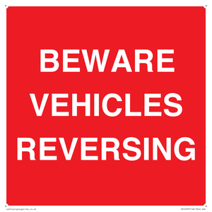 PR12797: BEWARE VEHICLES REVERSING