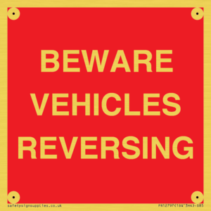 PR12797: BEWARE VEHICLES REVERSING